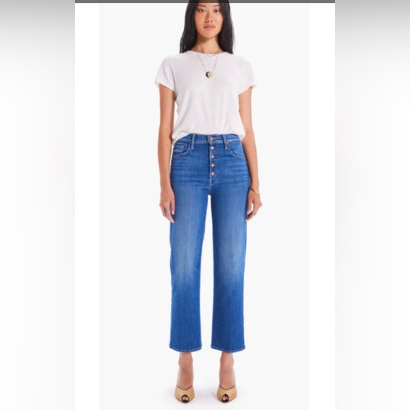 MOTHER DENIM THE PIXIE RAMBLER ANKLE Size 25 EUC - Picture 4 of 14